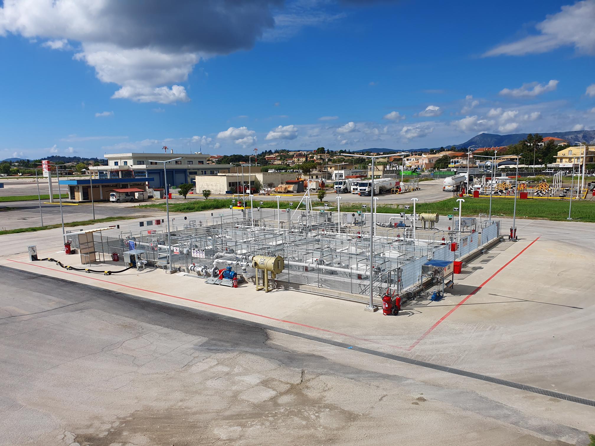 Gissco is proud to share that a new larger & state of the art Aviation Fuel storage depot in Corfu 