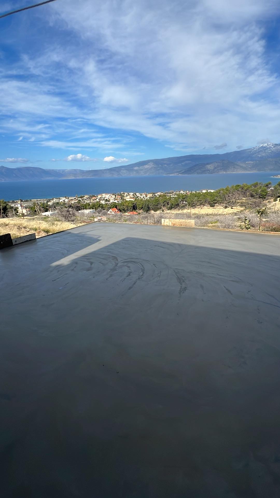 Βιομηχανικό δάπεδο σε ταράτσα