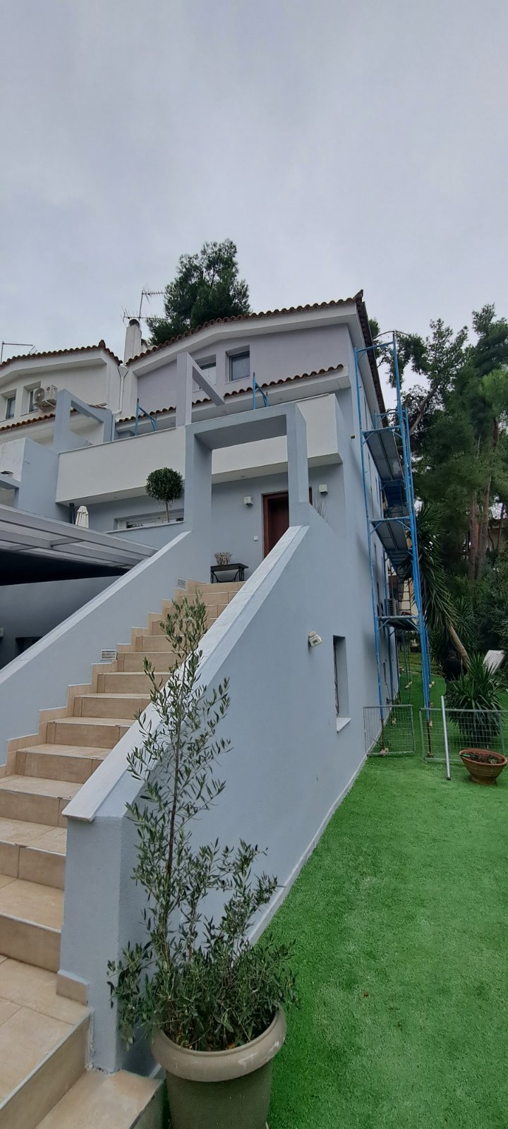 Θερμοπρόσοψη σε μεζονέτες