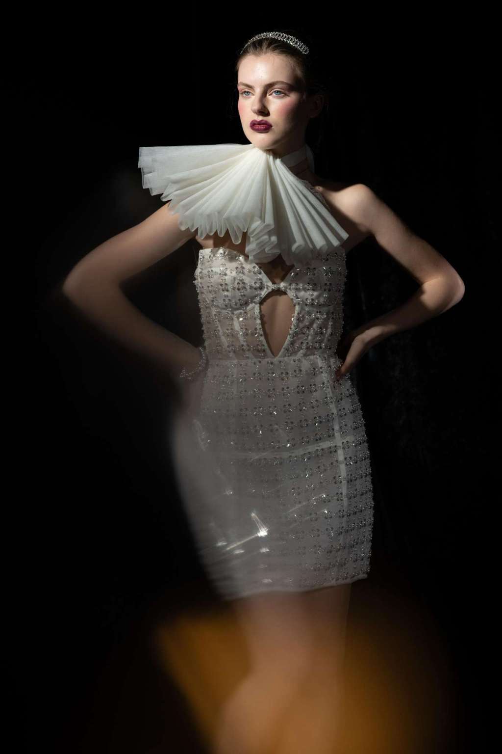 Antoinette wedding dress front