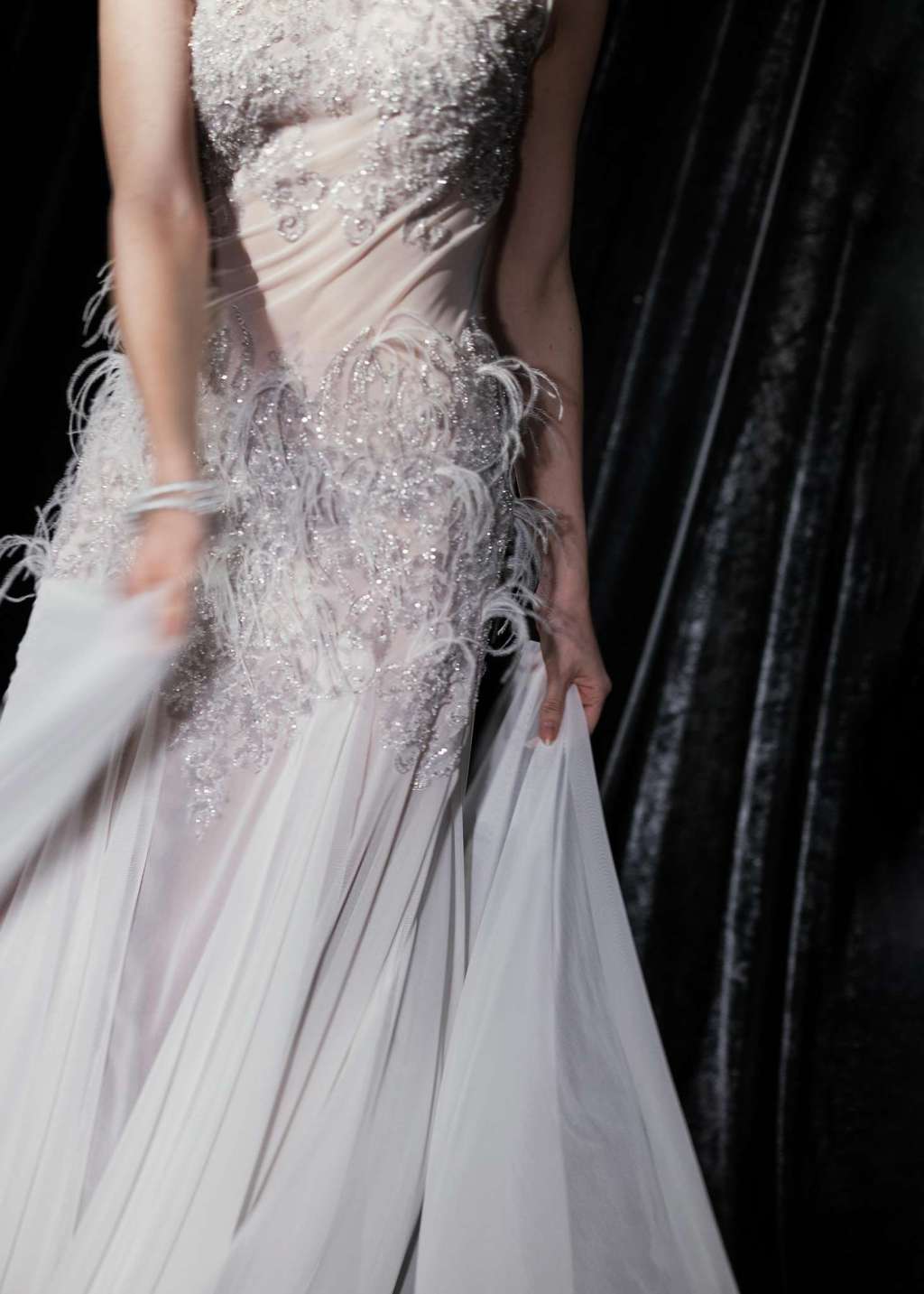 Odette wedding dress front