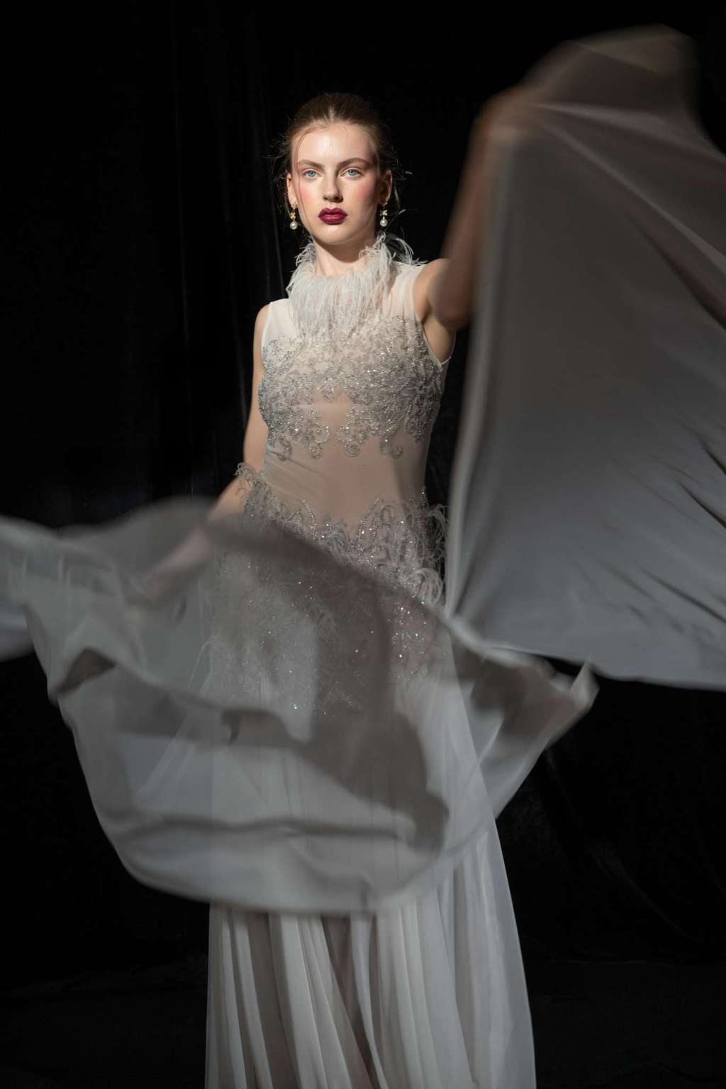 Odette wedding dress front