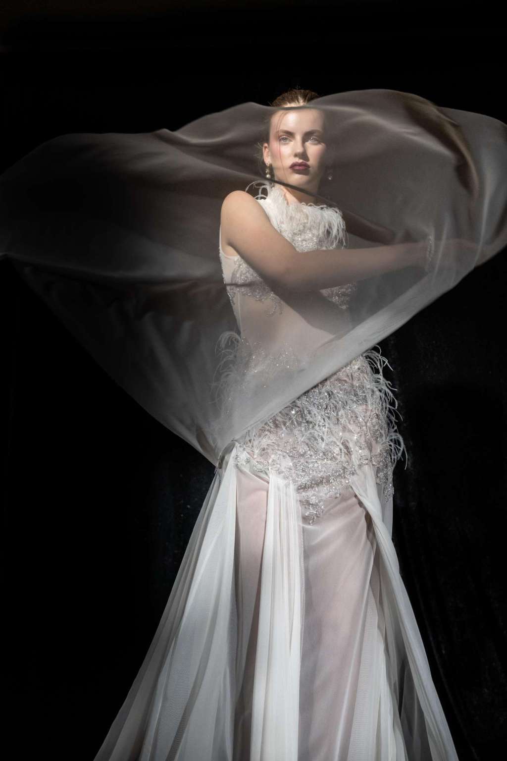 Odette wedding dress front view