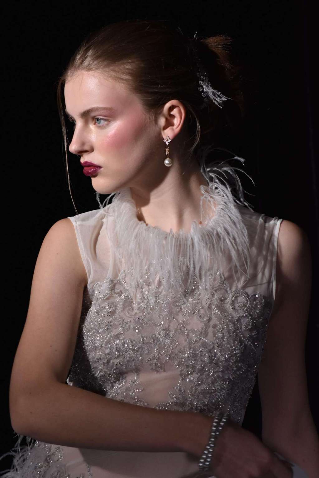 Odette wedding dress front view