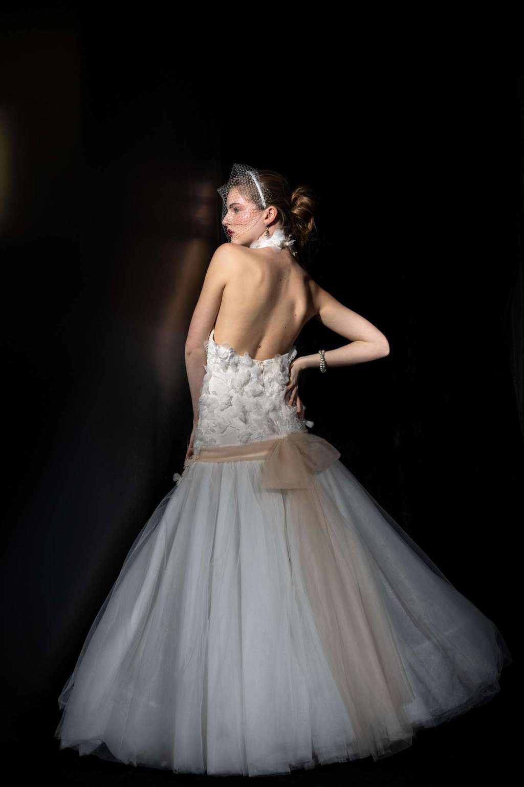 Juliette wedding dress back