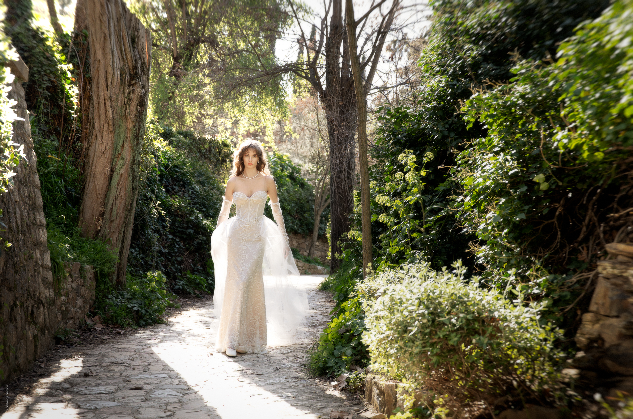 Victoria wedding dress front view